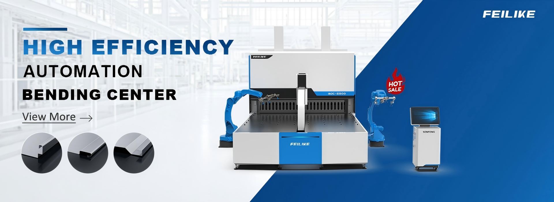 High Efficiency Automation Bending Center