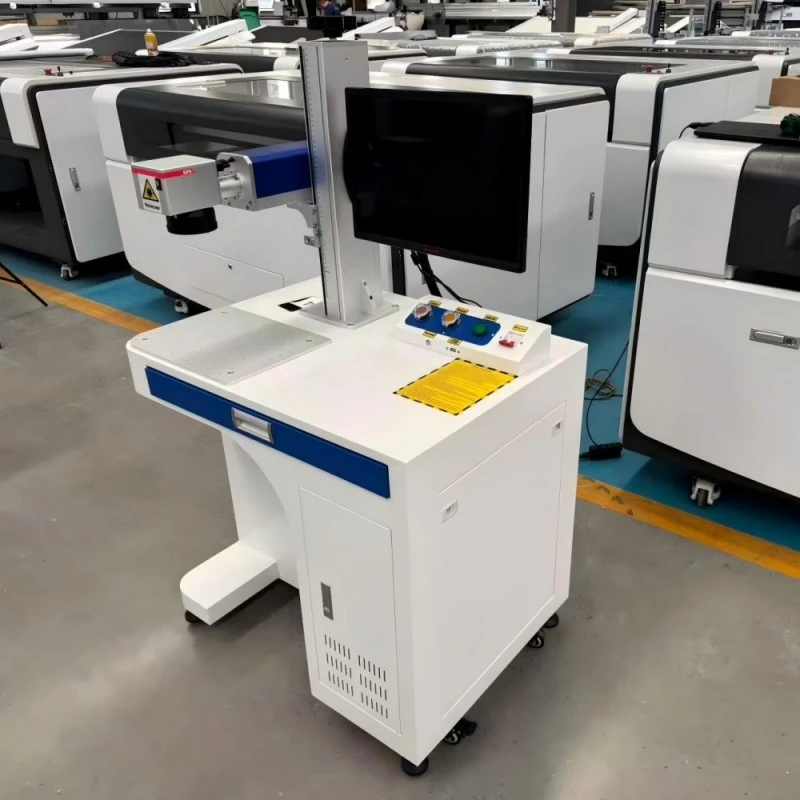 20w 30w 50w 2.5D 3D Fiber Laser Marking Machine and Fiber Laser Marker for Metal Desktop Laser Engraver