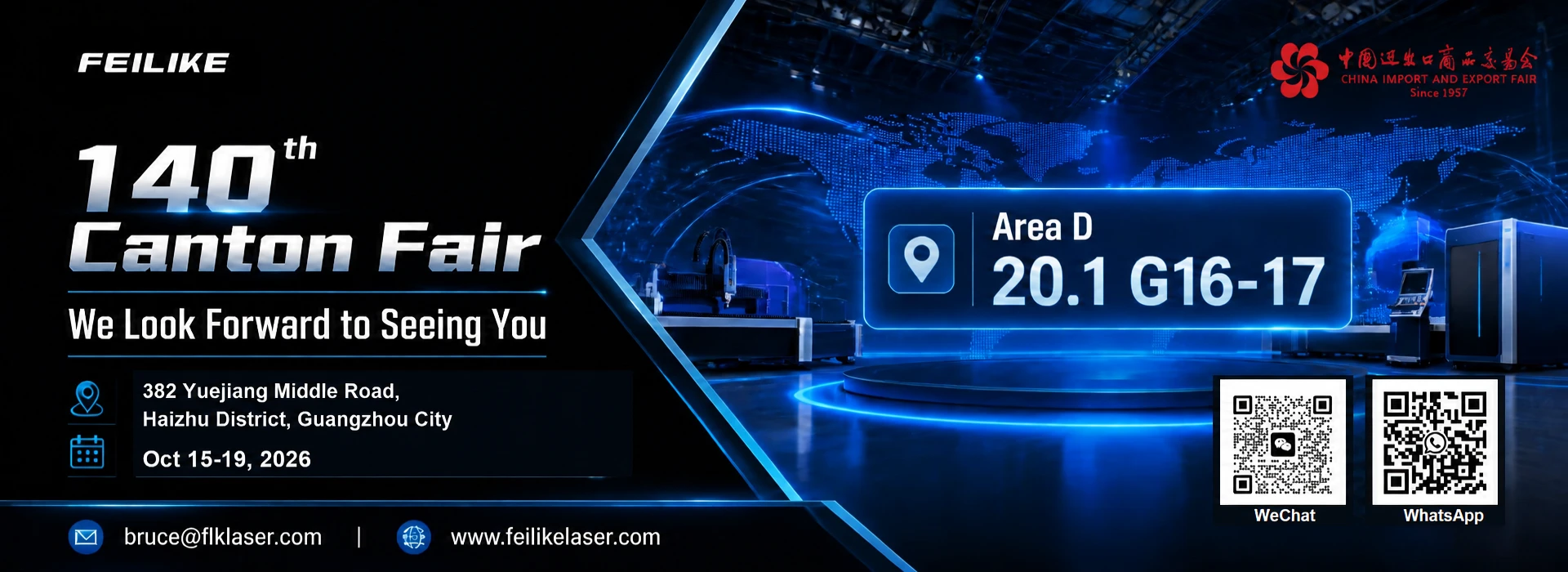 Welcome to our booth at the Canton Fair.